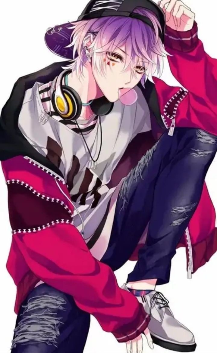 Аниме парни красивые