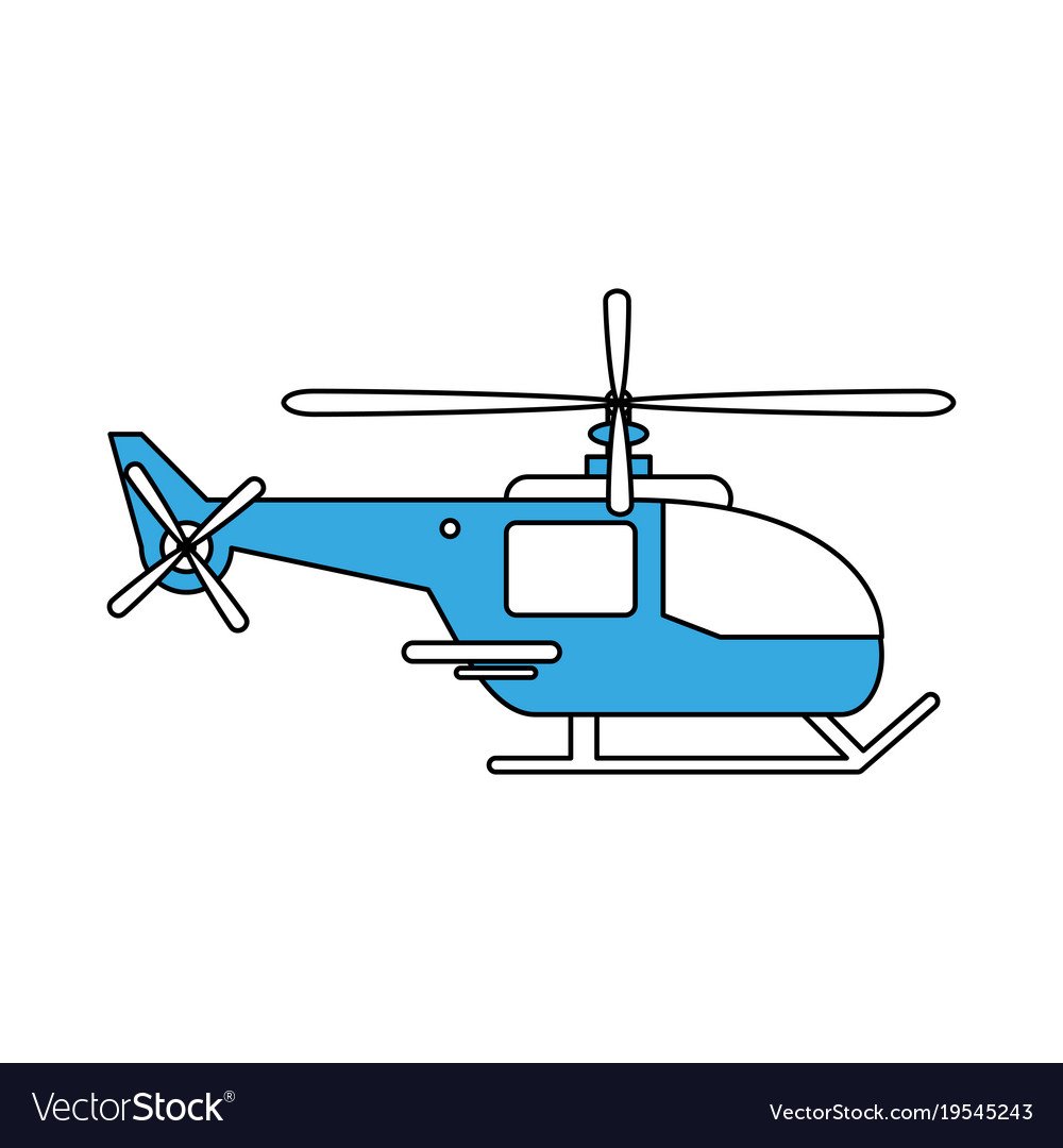 Вертолет из мультика