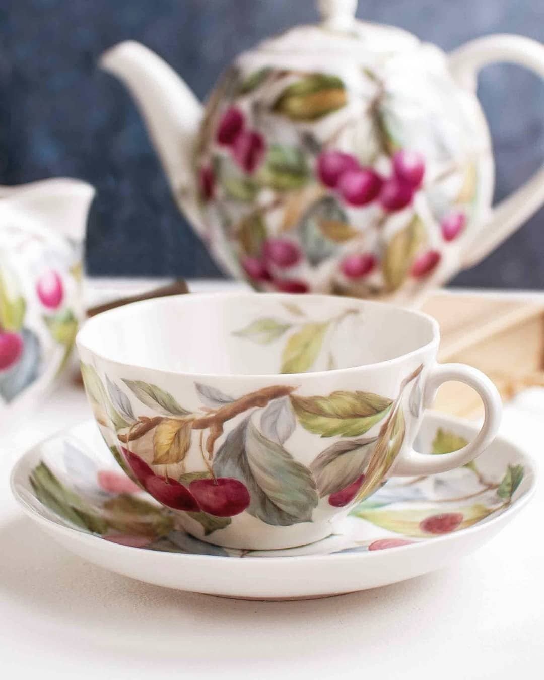 Императорский фарфор рококо чайный сервиз