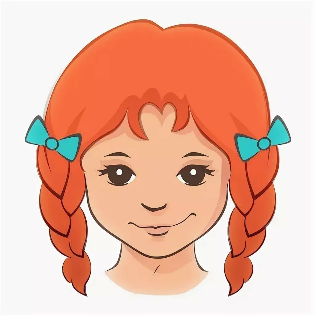 Голова девочки