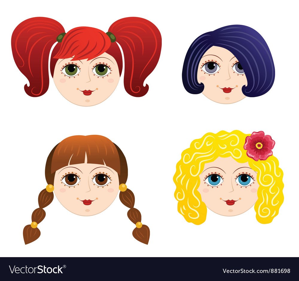 Детские рожицы