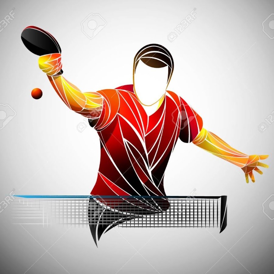 Настольный теннис Графика