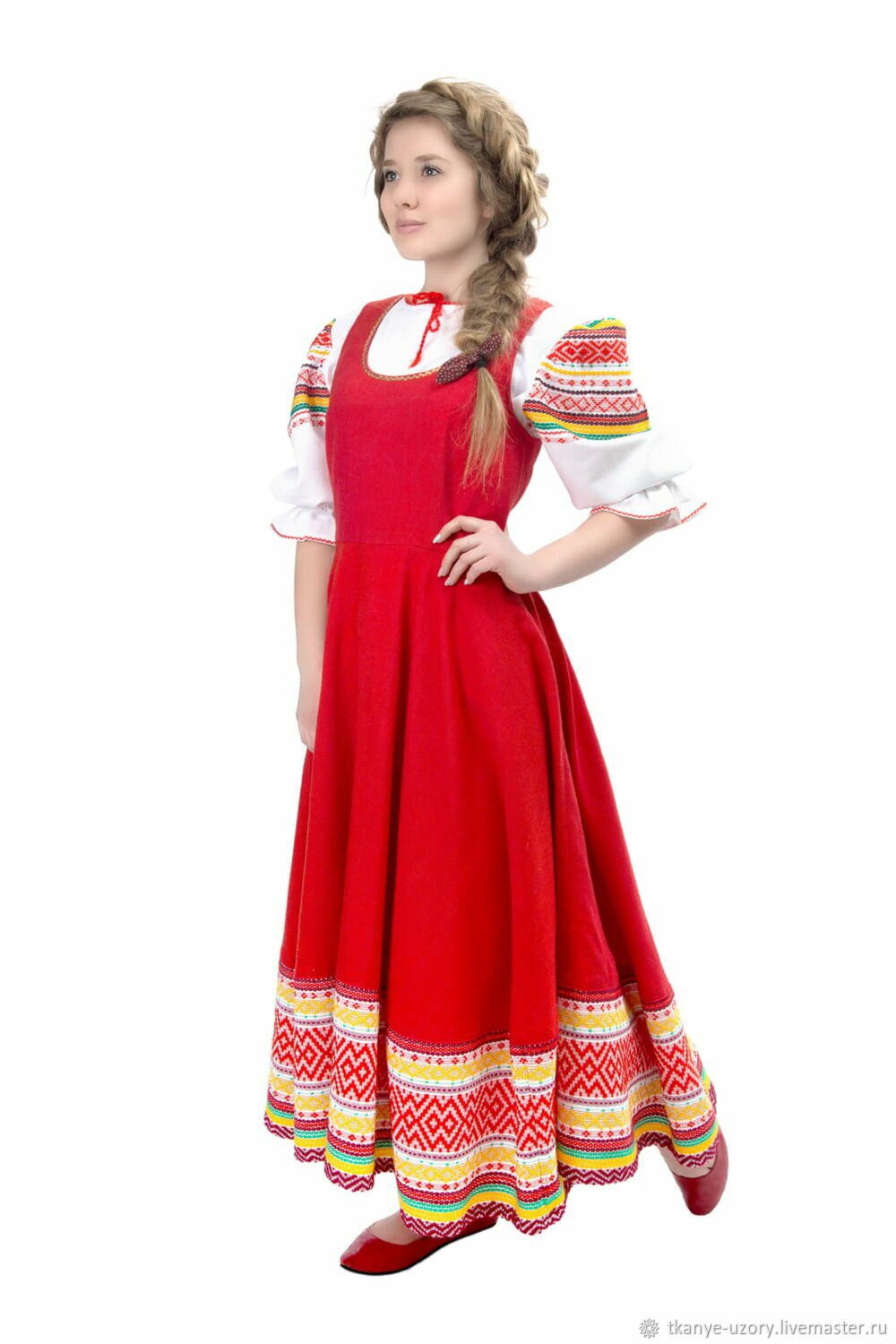 Сарафан русский народный