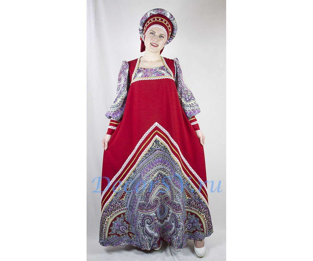 Кокошник к сарафану