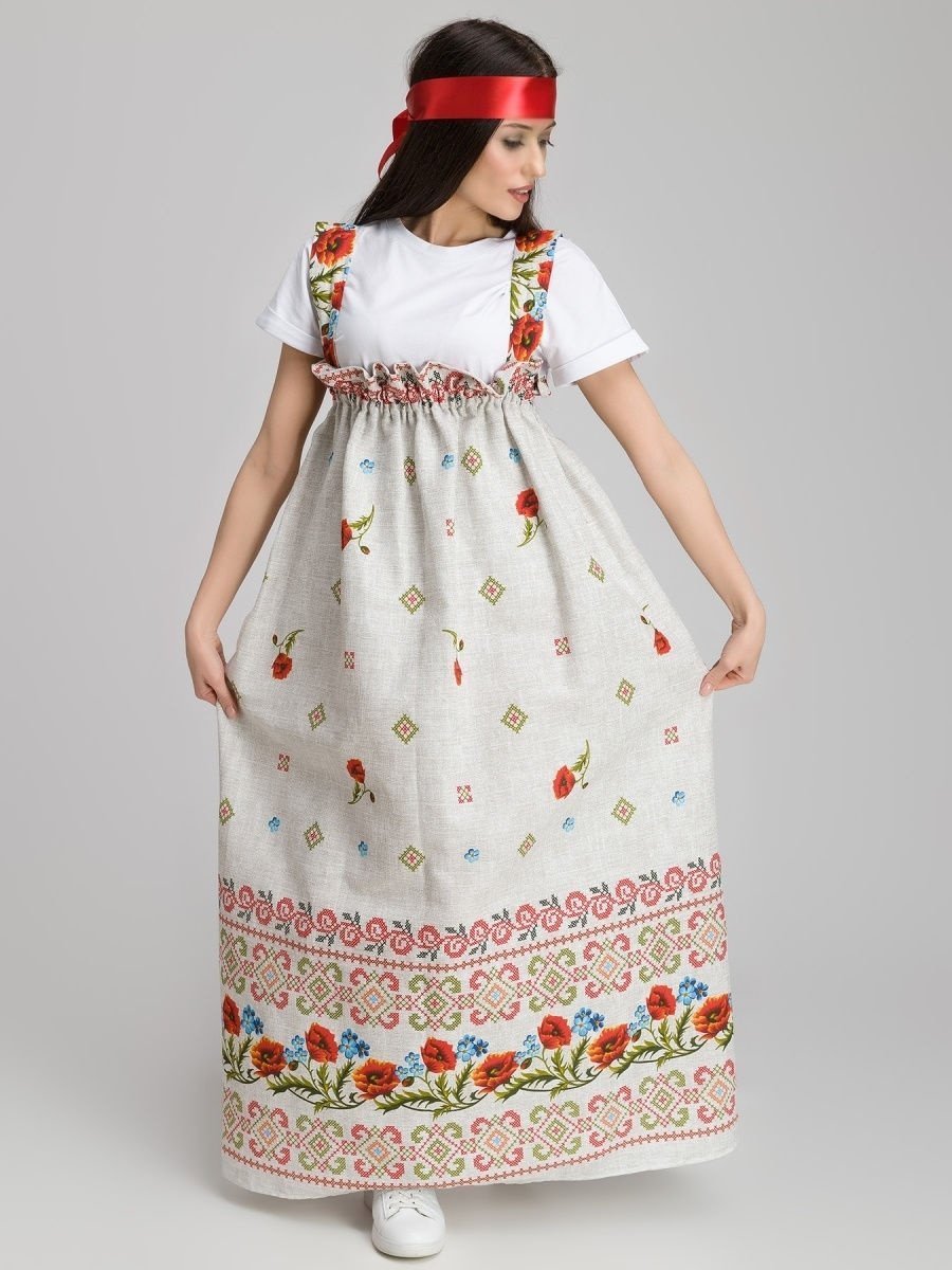 Сарафан в русском стиле