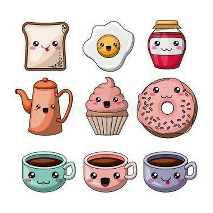 Рисунки для детей Нутелла