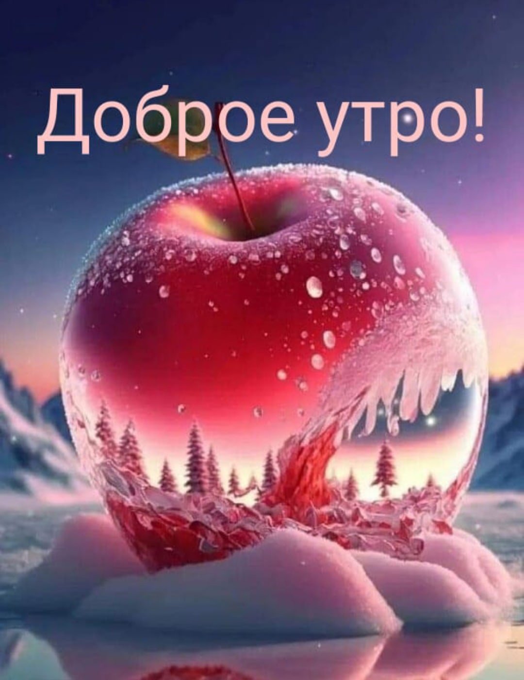 Доброе зимнее утро 1 февраля