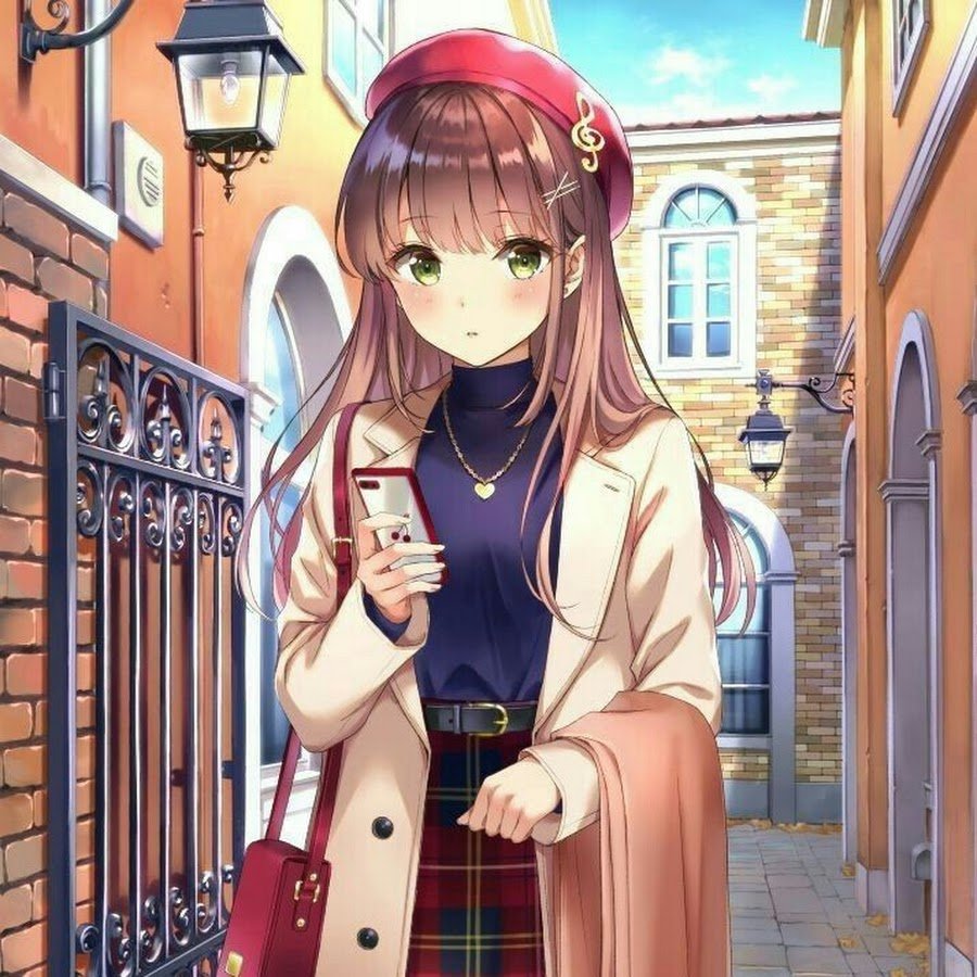 Аниме арт девушка