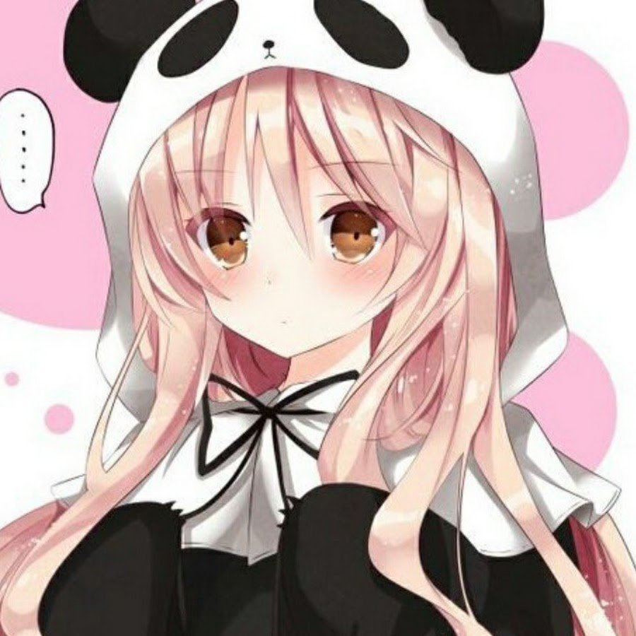 Тян в костюме панды