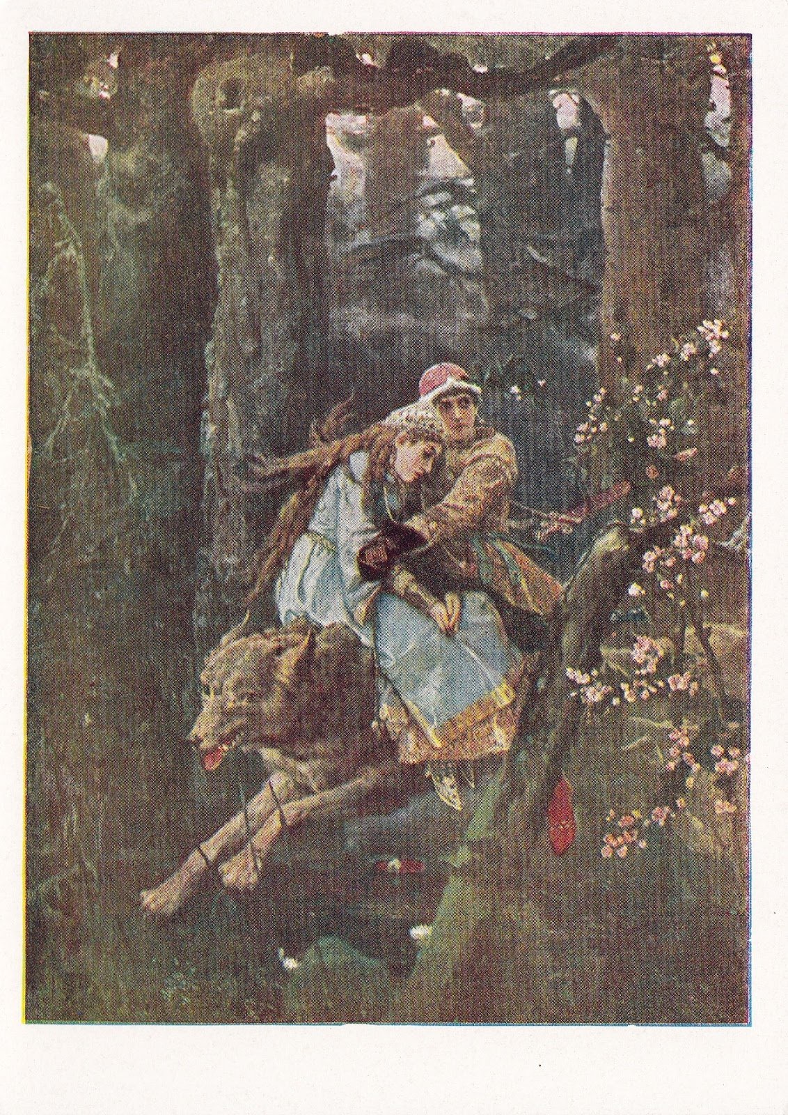 Иван-Царевич на сером волке (1889 г.)