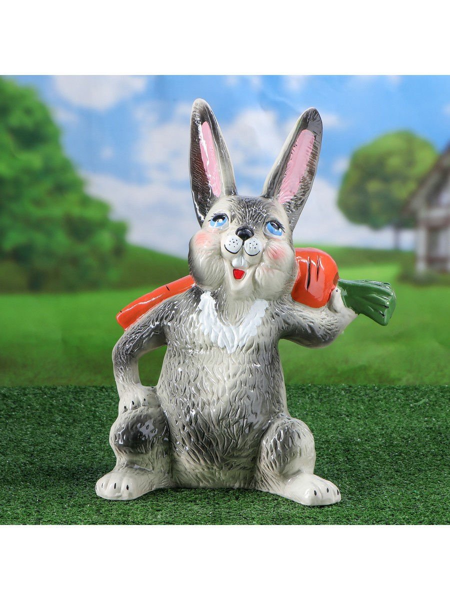 Садовая фигура "заяц Лесной"