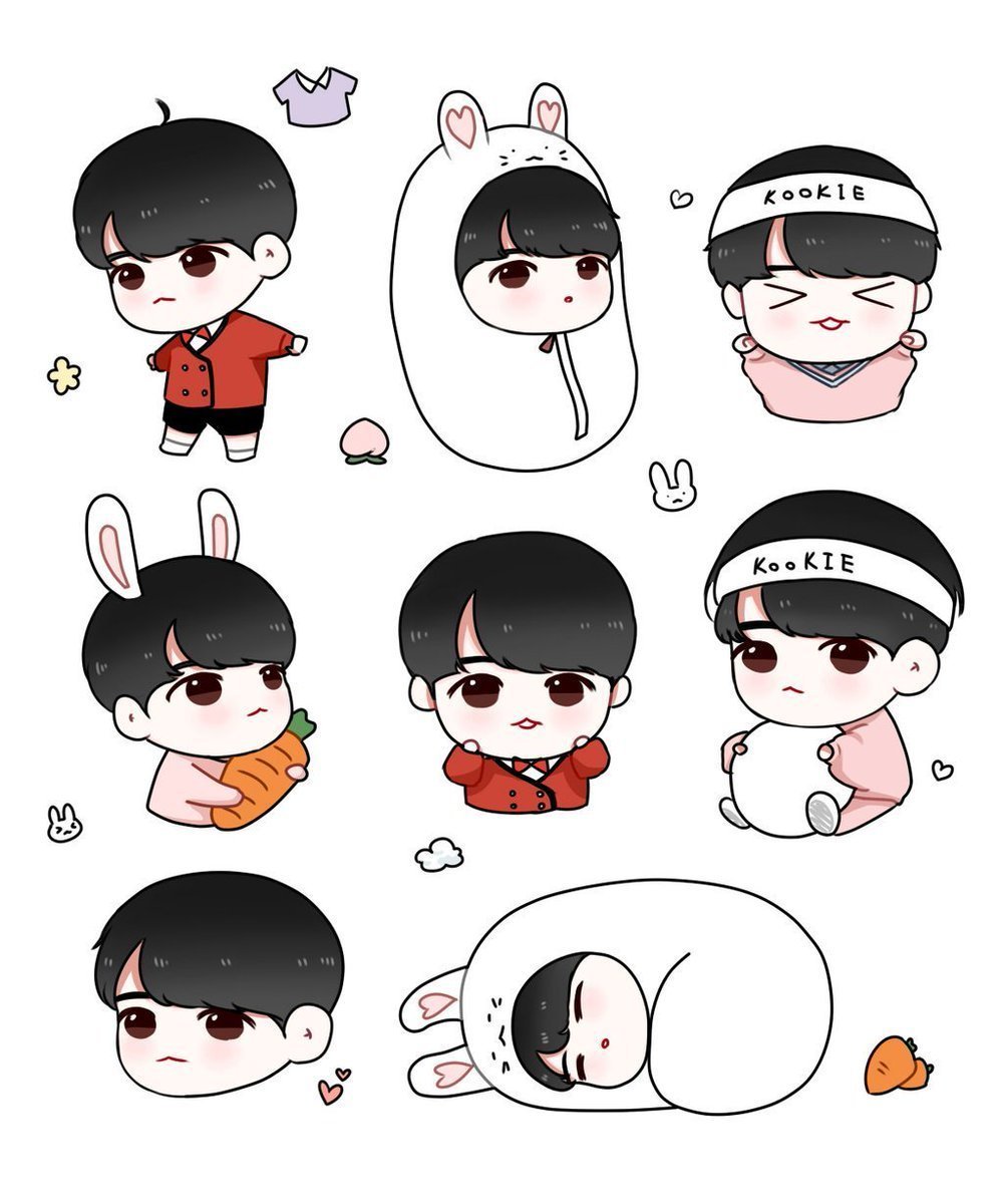 БТС чибики фигурки