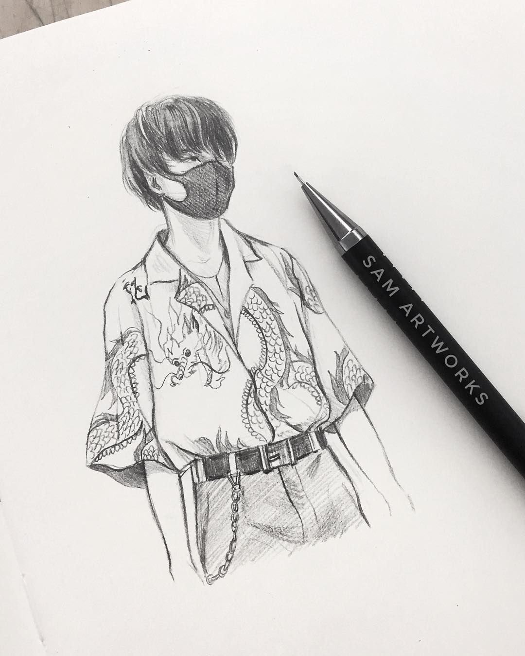 Скетчбук БТС