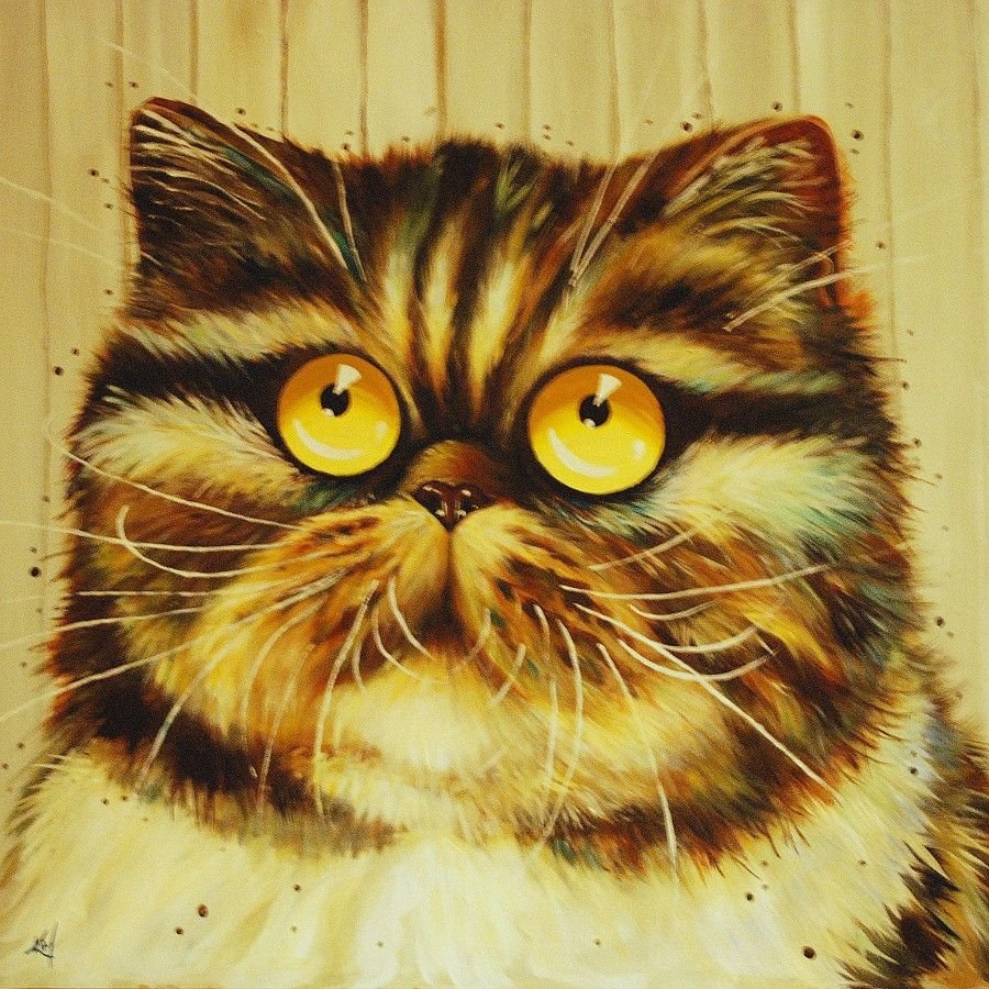 Забавные коты глазами художников