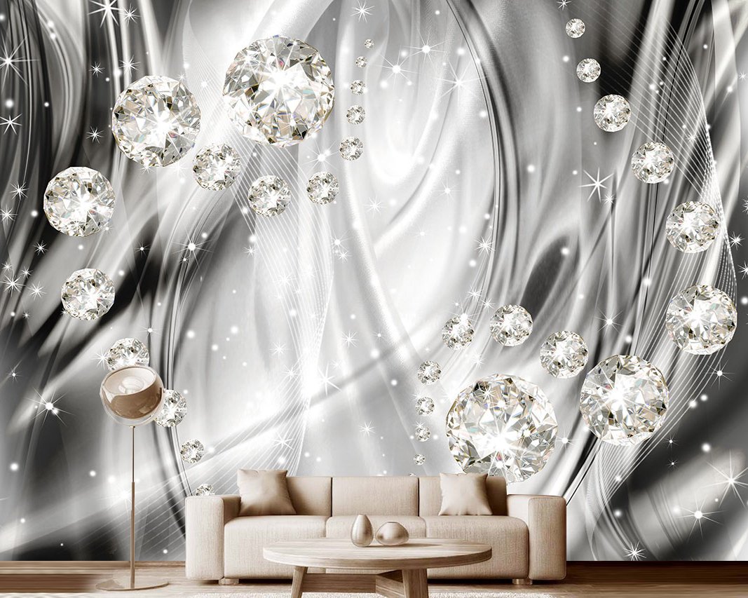 Серебро фон