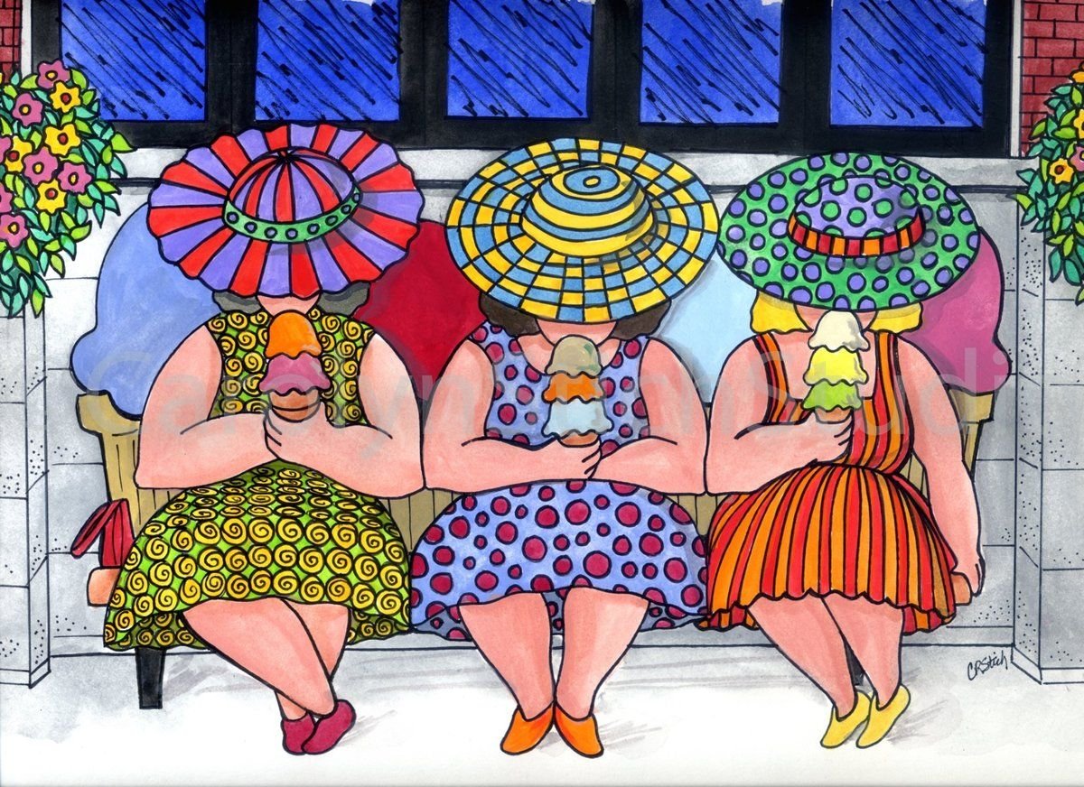 Три подружки три старушки