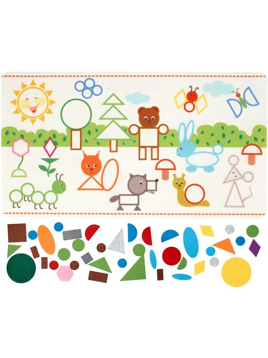 Фетр развивающие игрушки