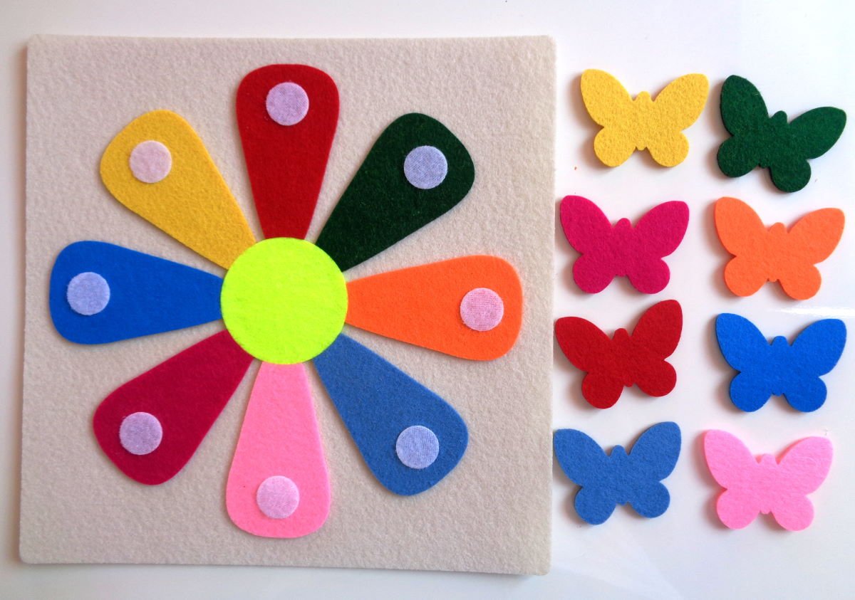 Цифры на липучках