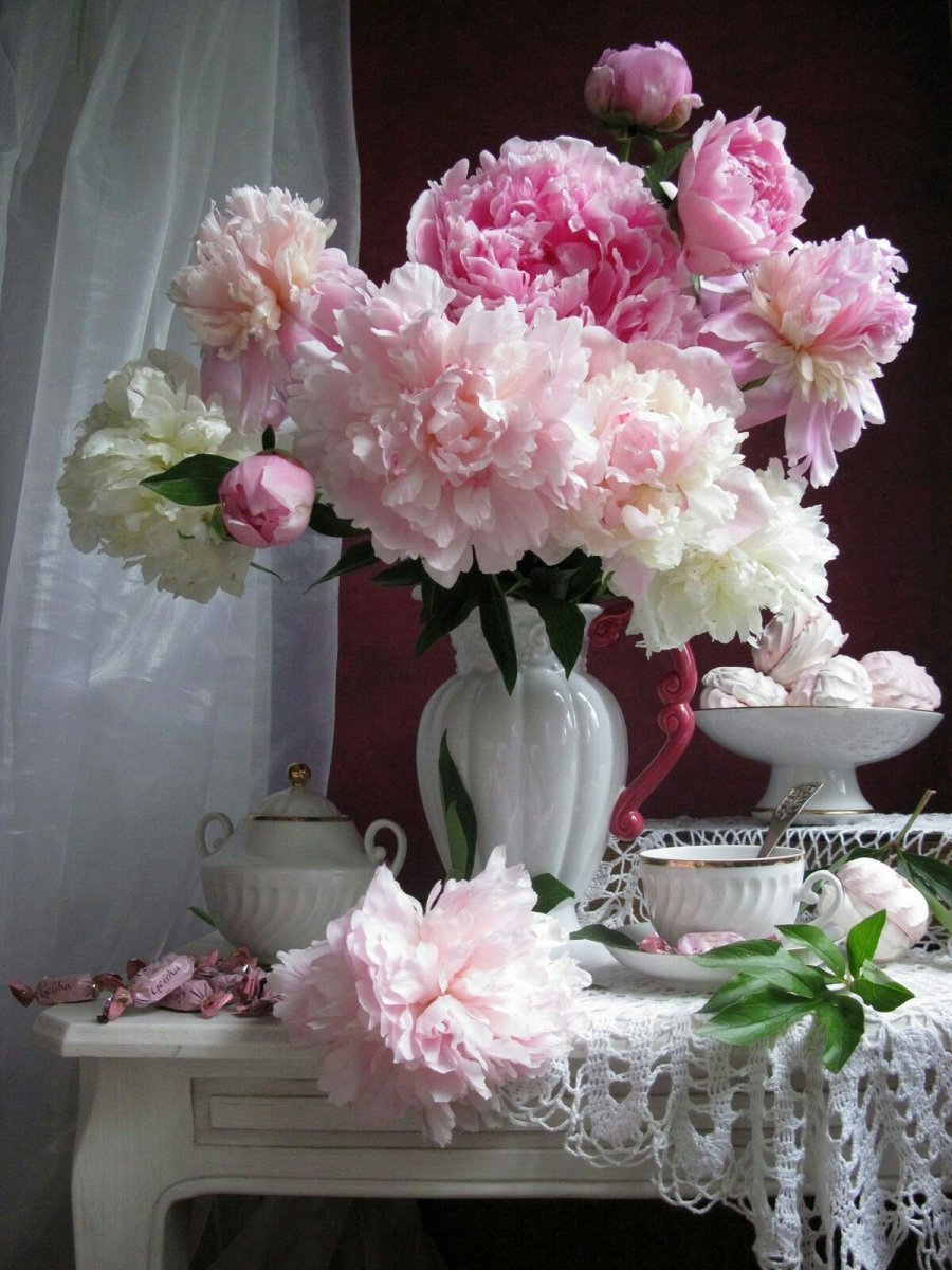 Пионы Эстетика