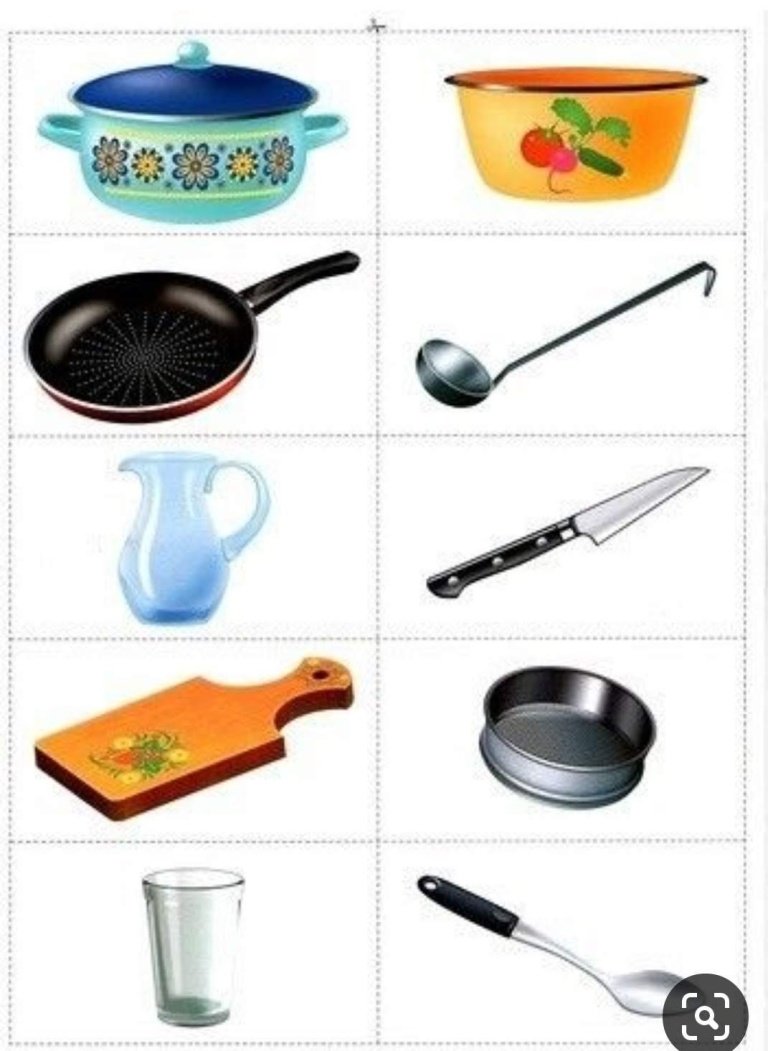 Предметы посуды