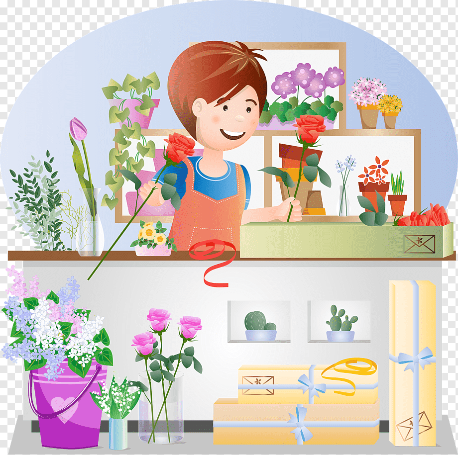 Дети флористы