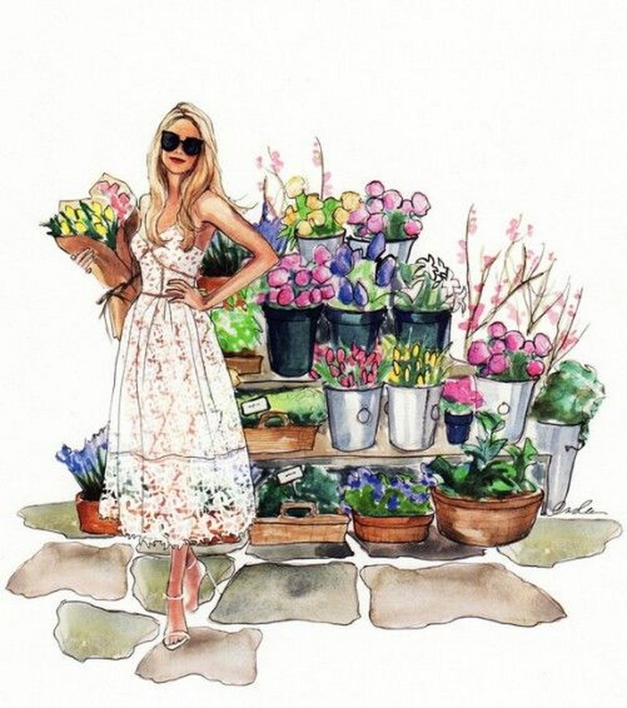 Иллюстрации Инсли Хайнс