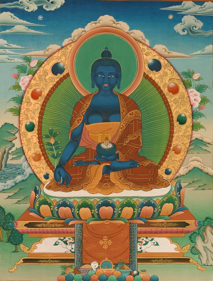 Будда медицины боги медицины и здоровья