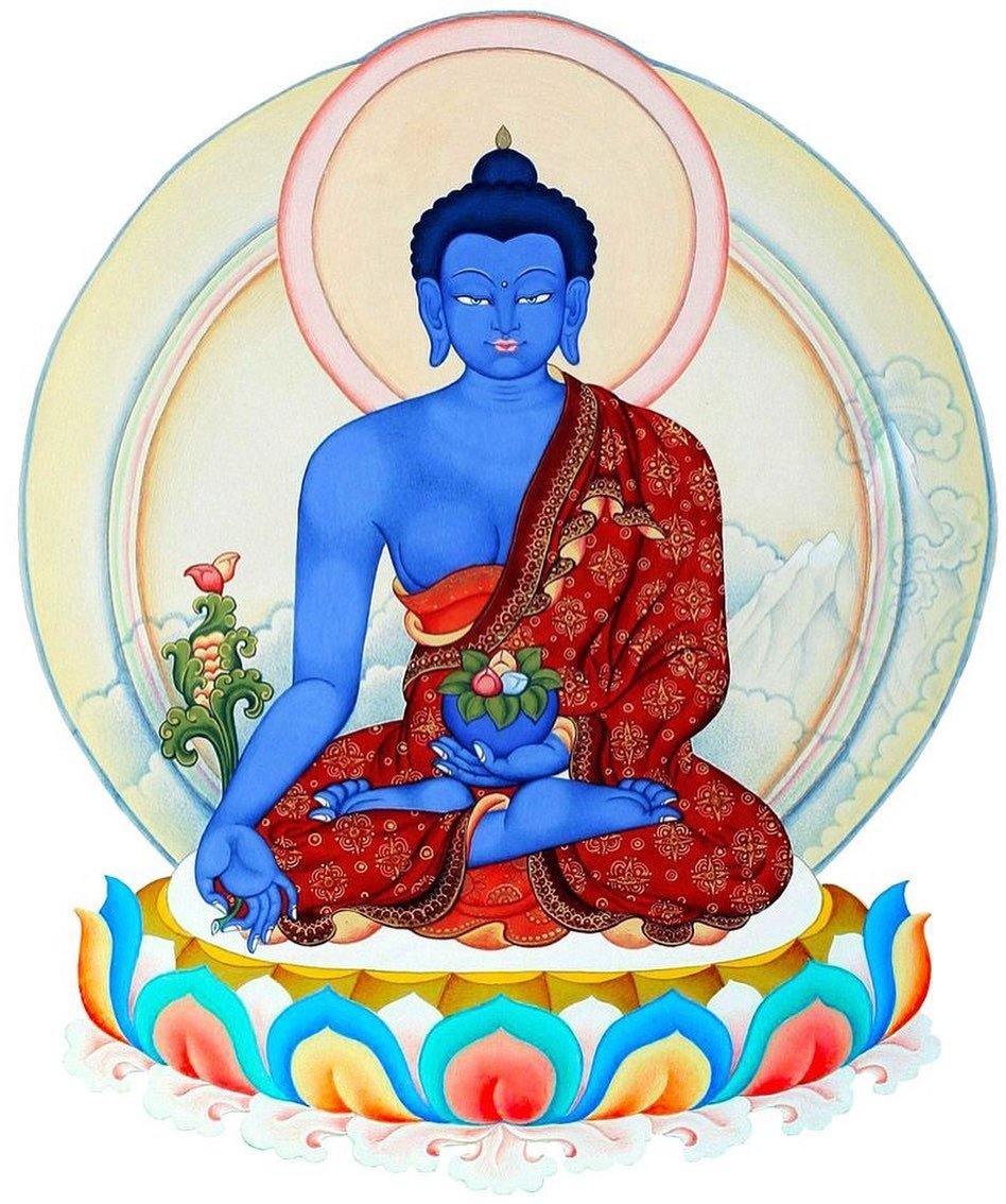 Лазуритовый Будда