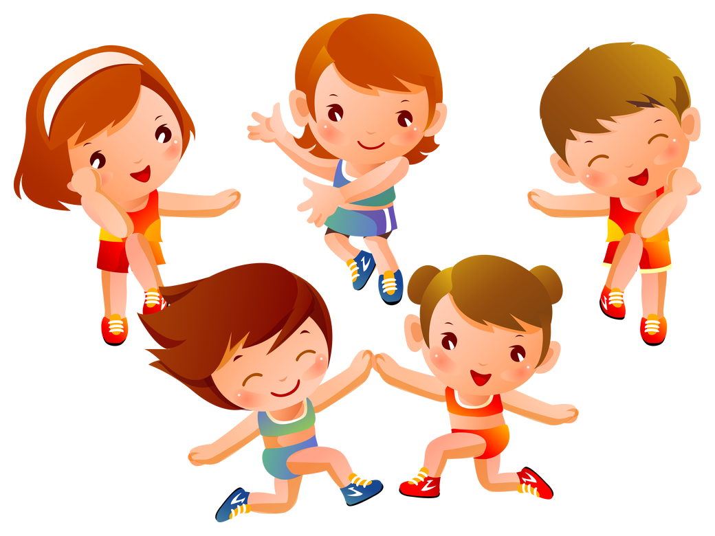 Физкультура в детском саду мультяшная