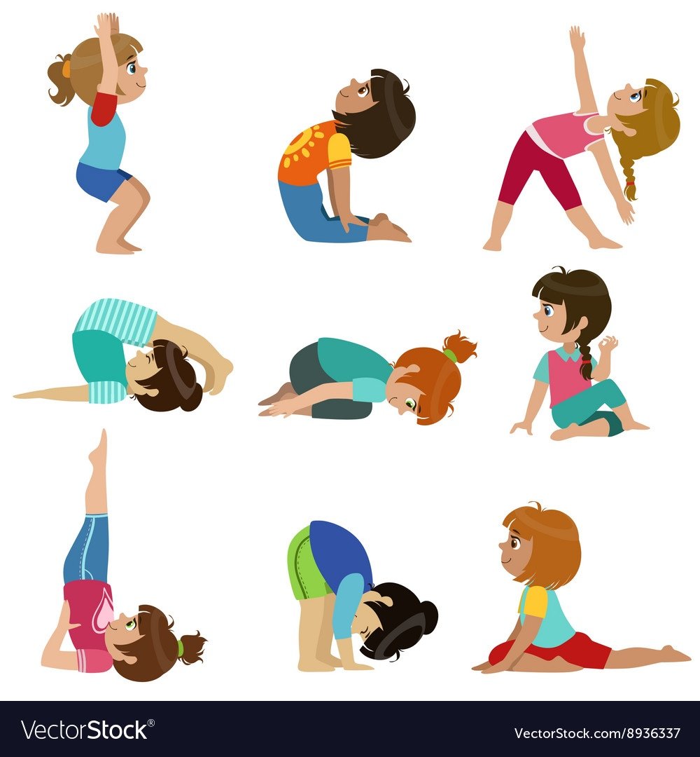 Стретчинг упражнения для детей