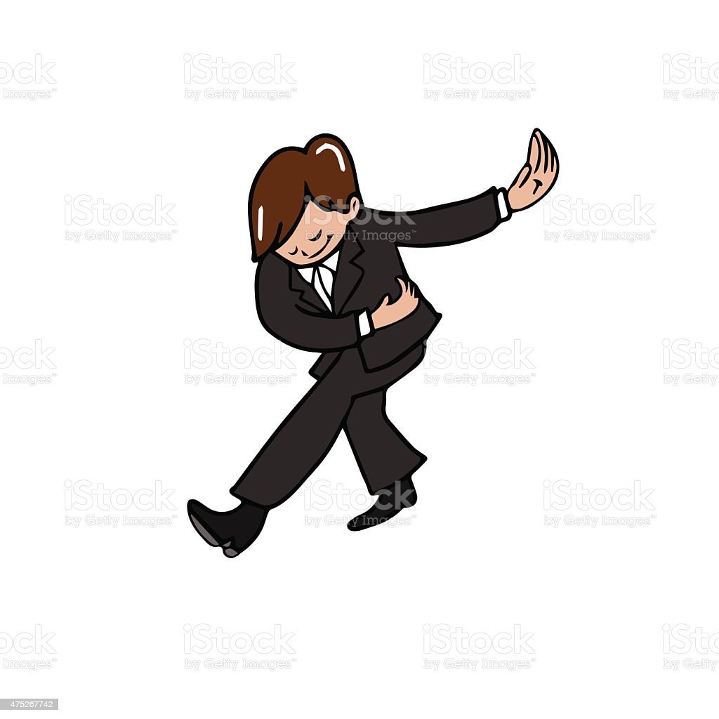 Кланяющийся человек