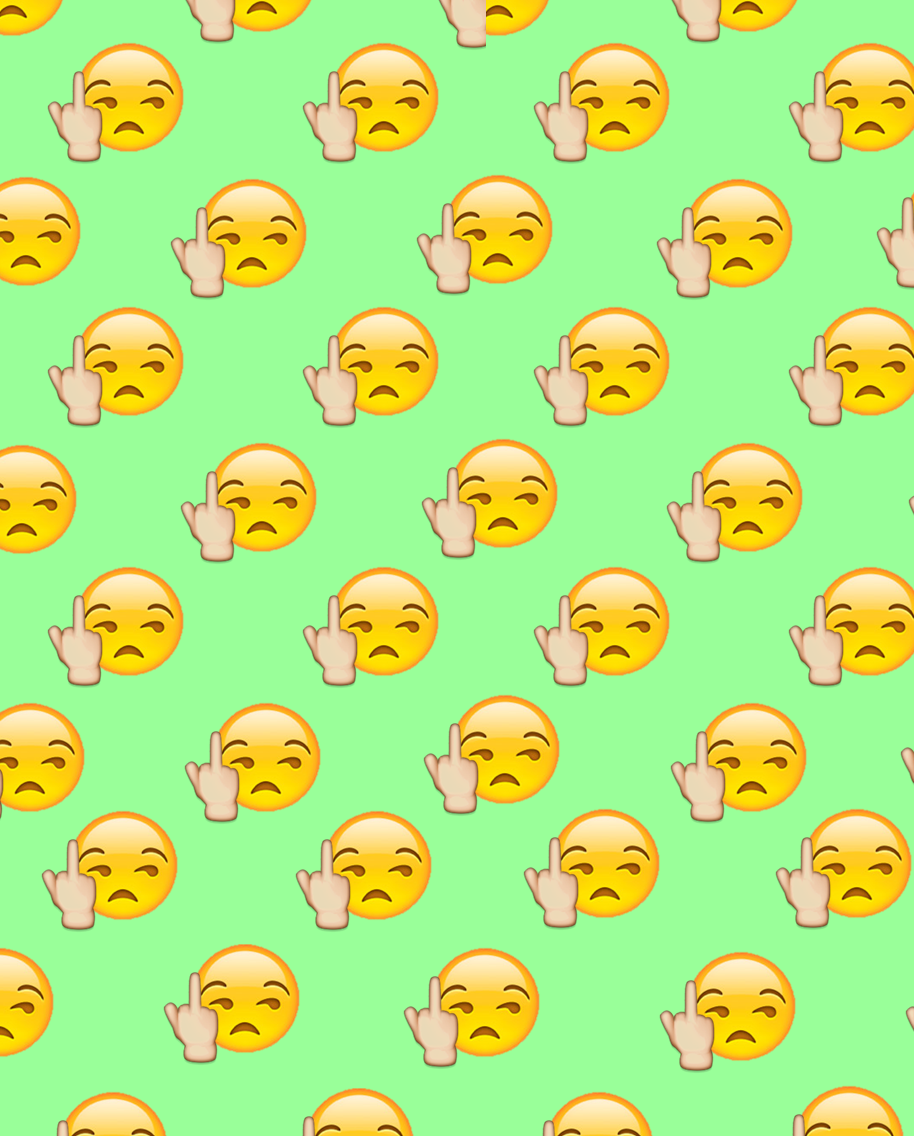 Смайлики много