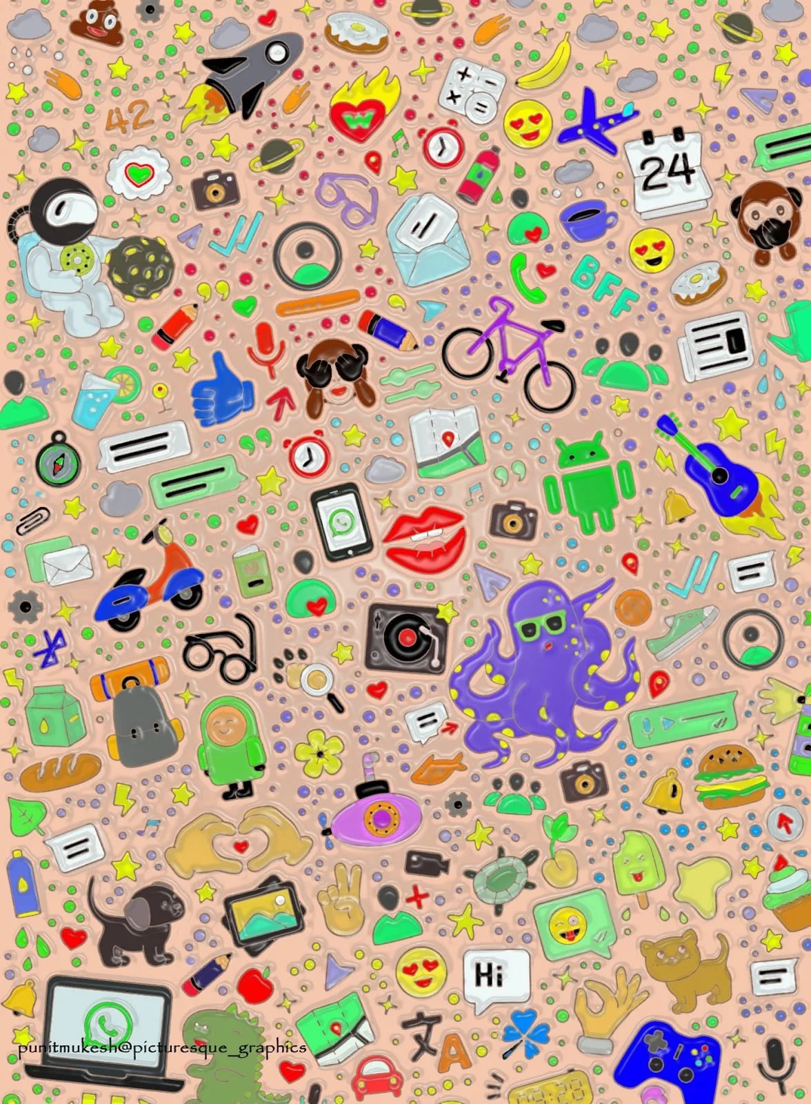 Фон для ватсап прикольные