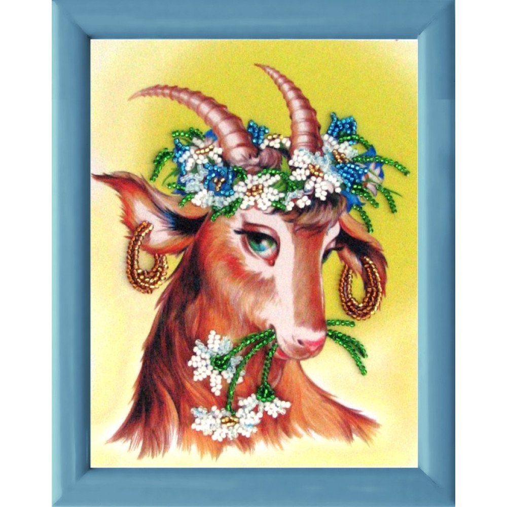 Красивая коза рисунок