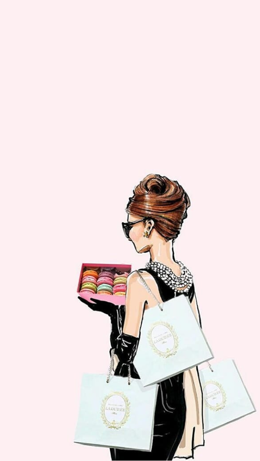 Модные иллюстрации девушек