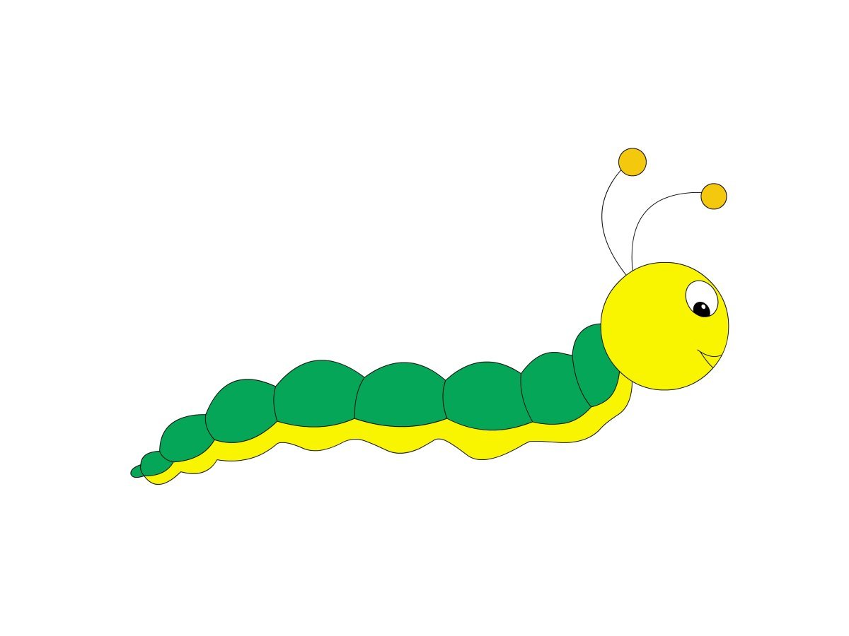 Гусеница с лицом телевизор