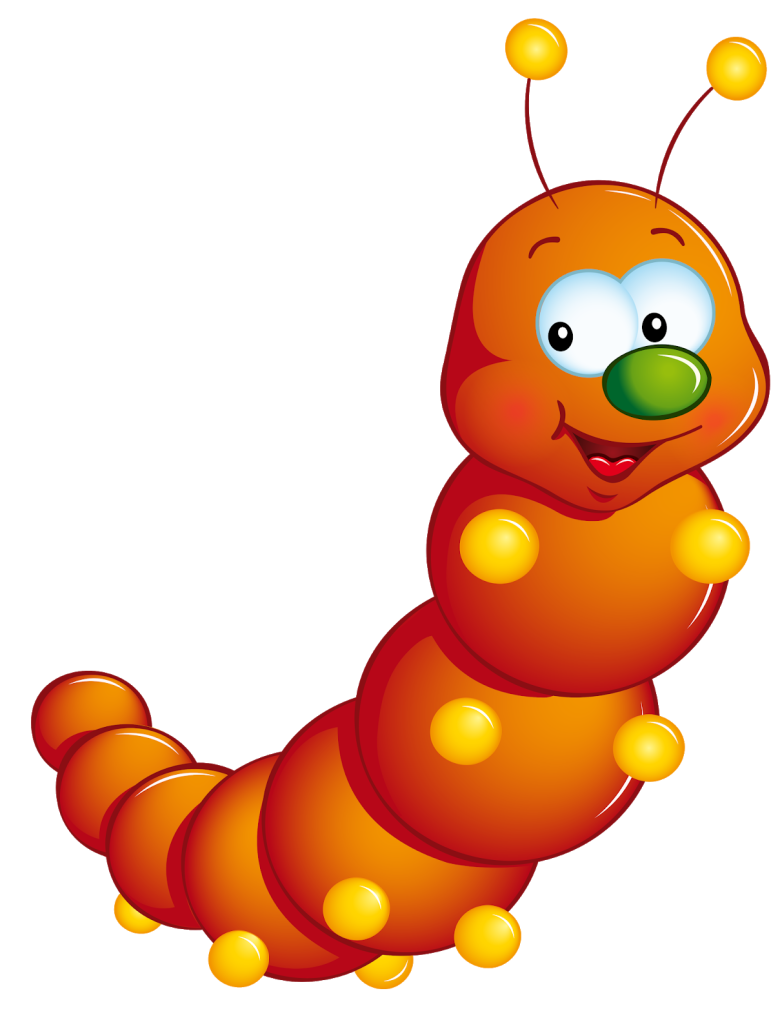 Веселые гусенички