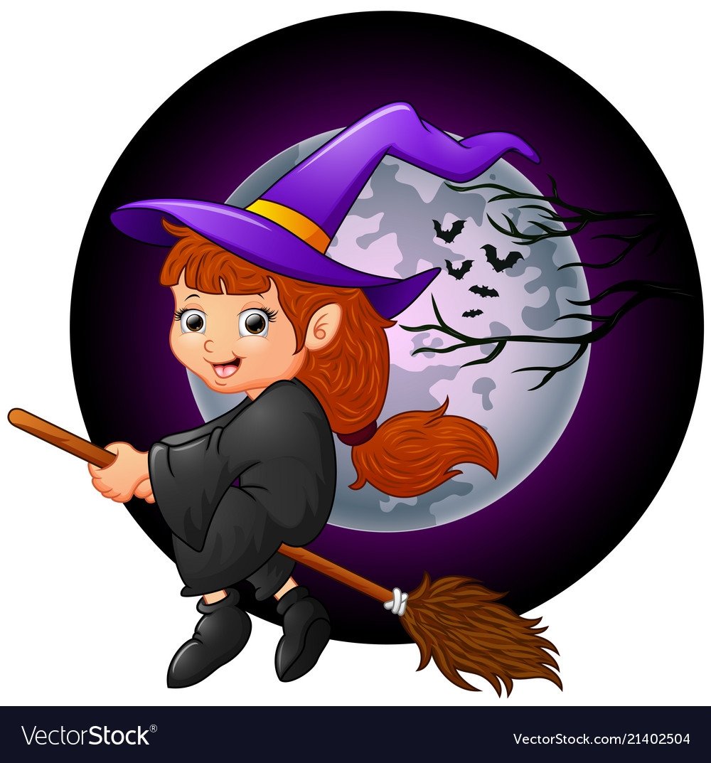 Ведьма мультяшная