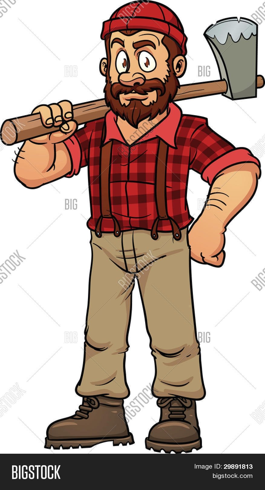 Дерево дровосек