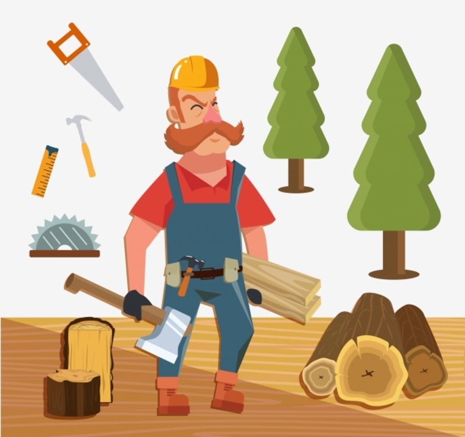 Стикер топор