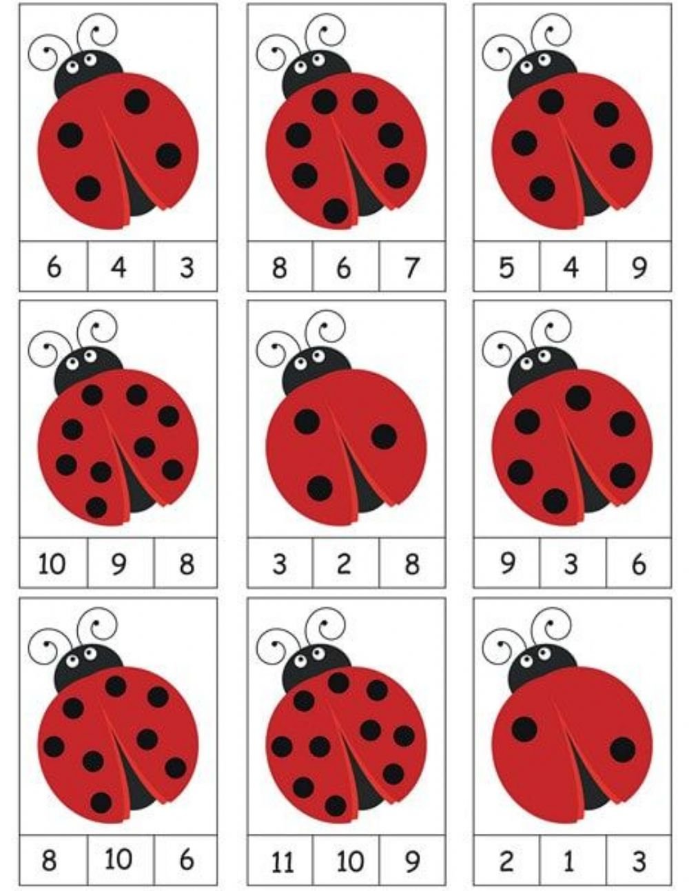 Игра "Божьи коровки"