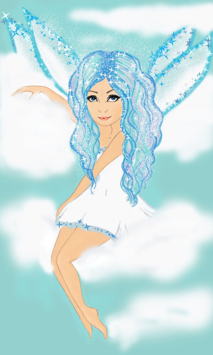 Красивые картины Фея воздуха