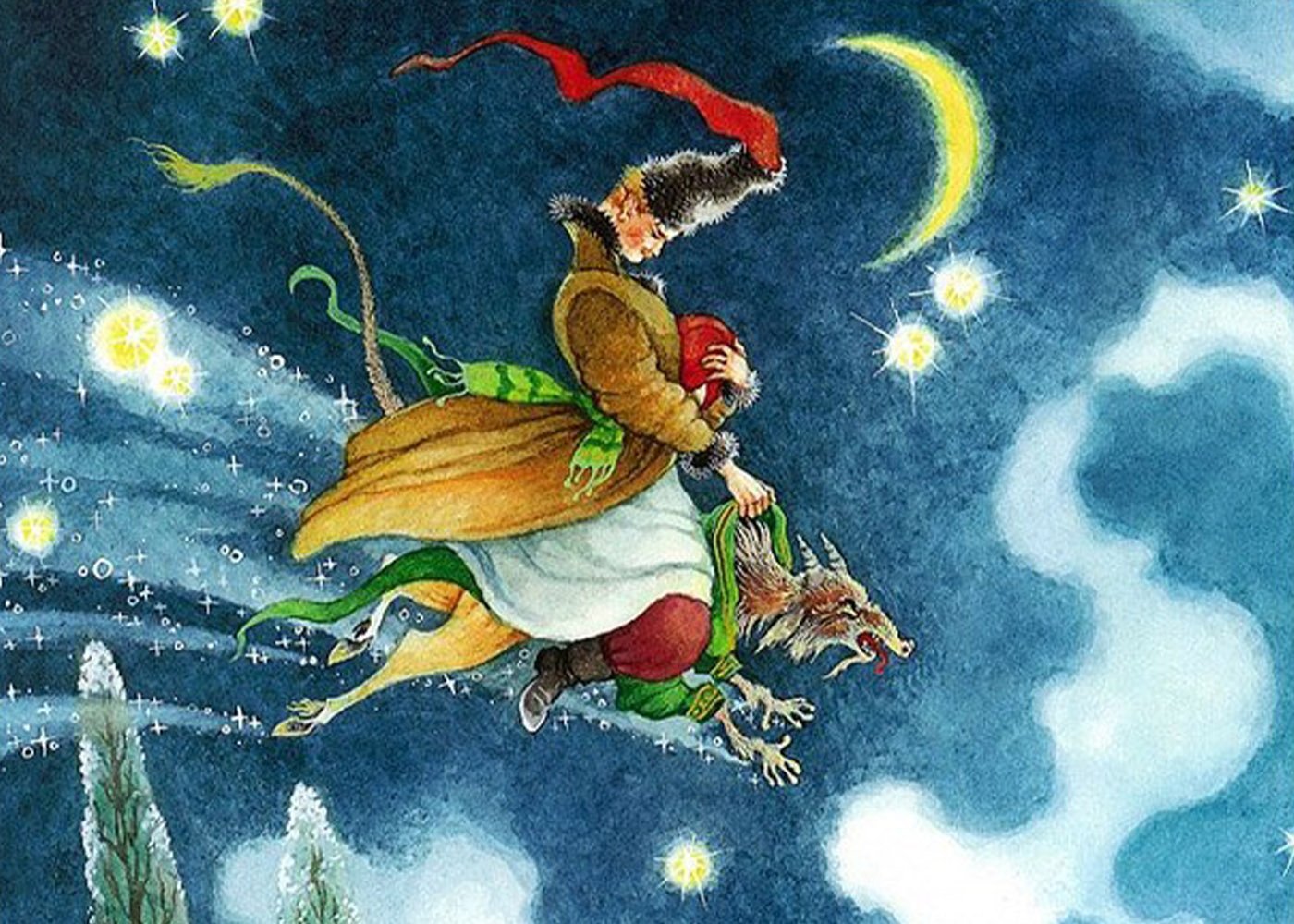 Иллюстрации к произведениям н в гоголя. Ночь перед Рождеством Гоголь. Гоголь близ Диканьки ночь перед Рождеством. Гоголь ночь перед Рождеством иллюстрации Вакула.
