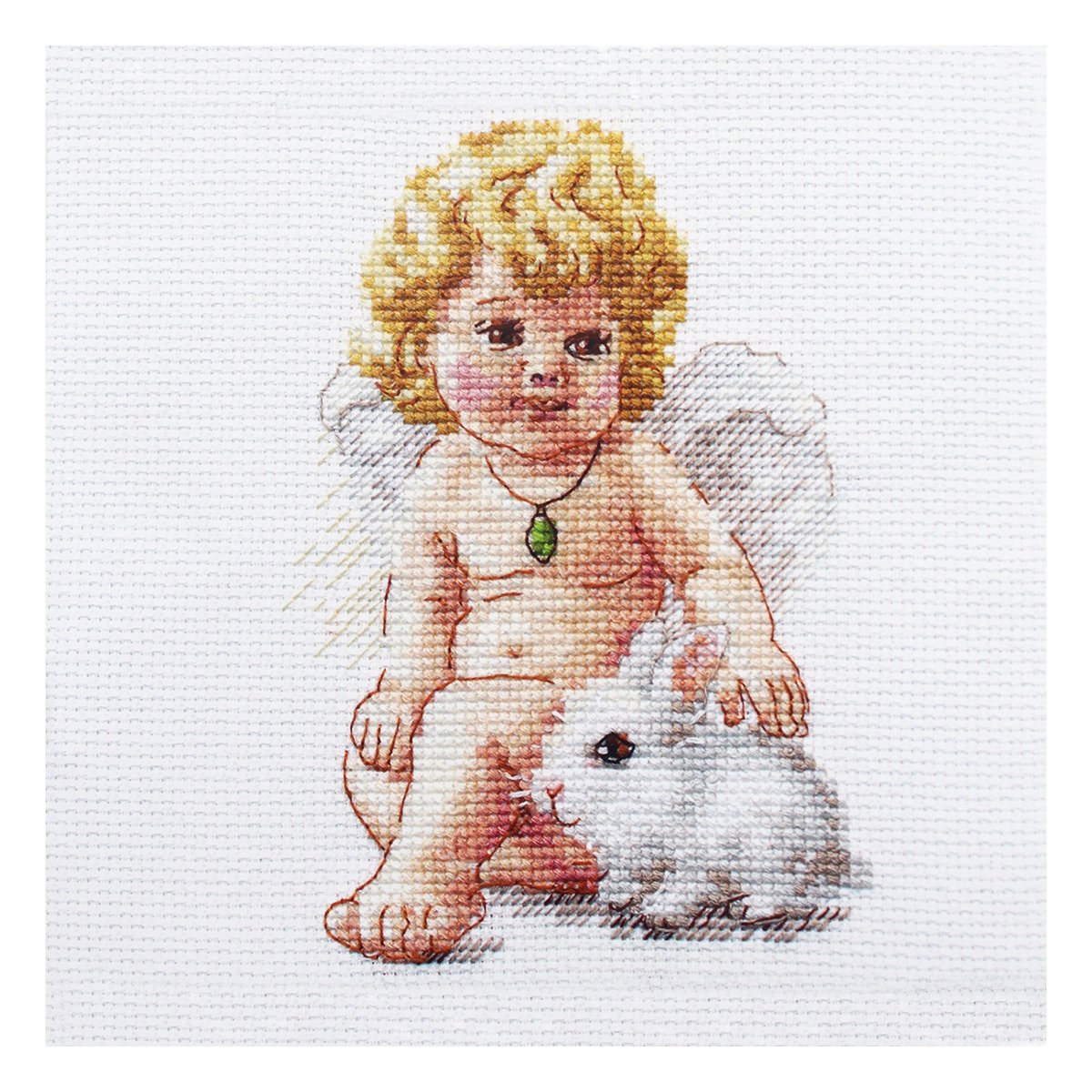 Вышивка крестом ангел хранитель