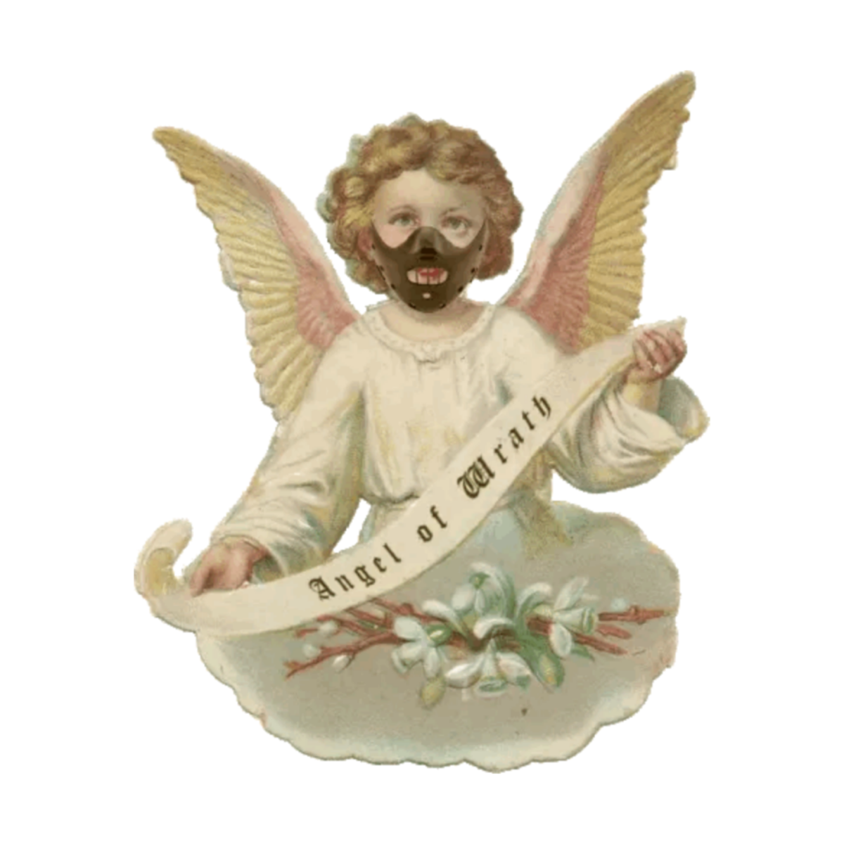 Ангел с голубем