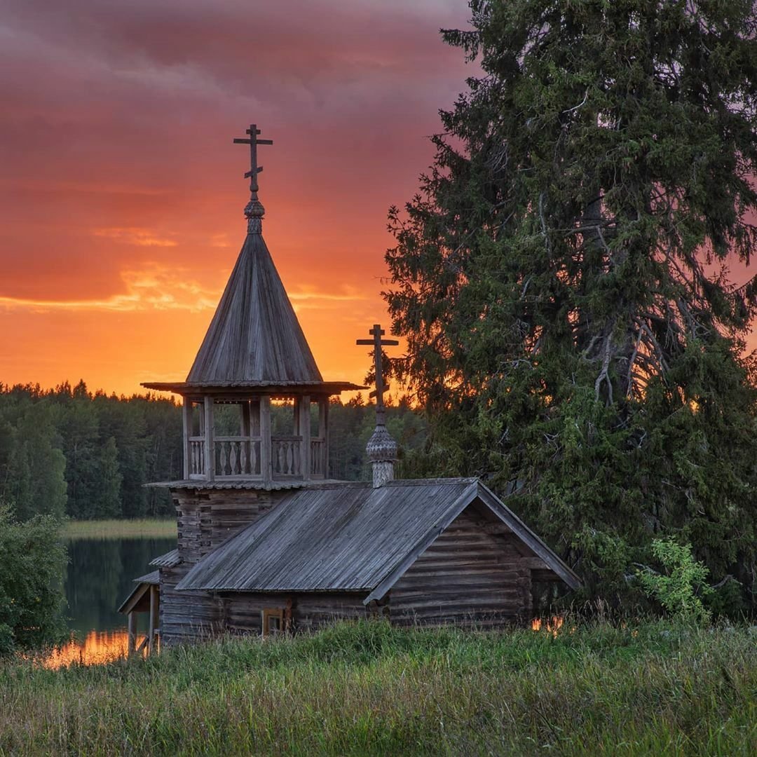 Старые церкви Карелии