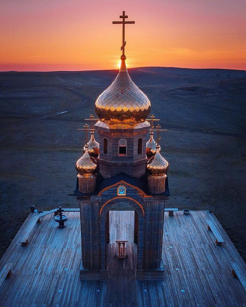 Атамань часовня Андрея Первозванного