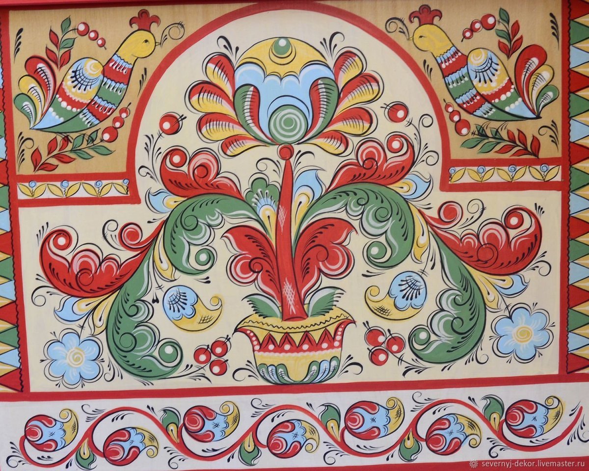 Ракульская роспись Витязев