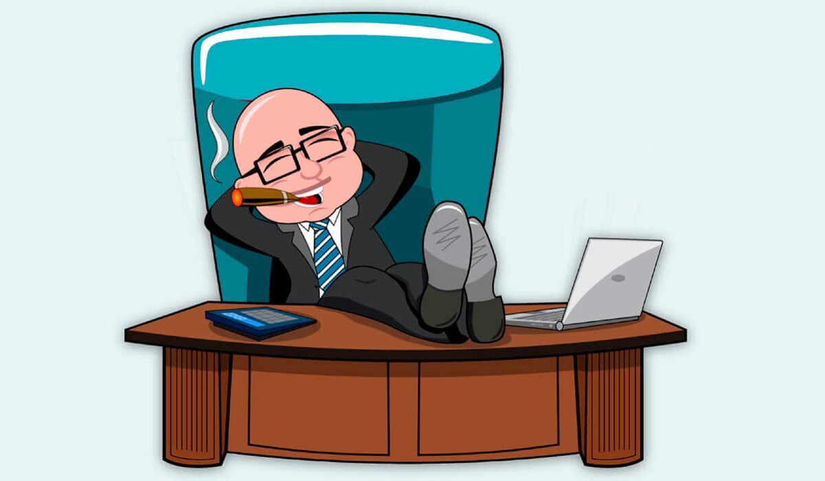 Начальник мультяшный