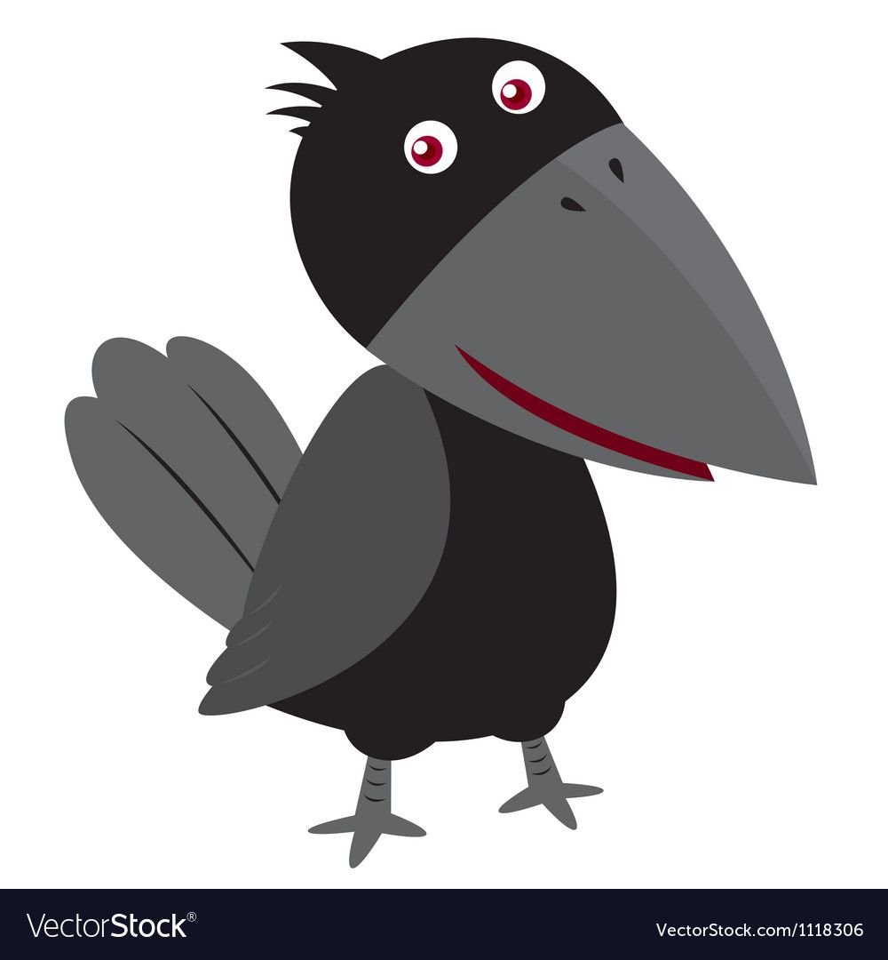 Изображение три вороны для детей